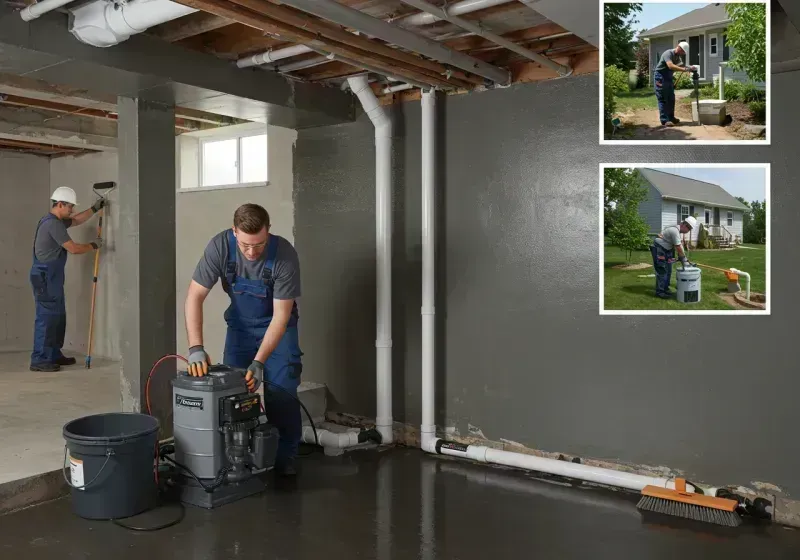 Basement Waterproofing and Flood Prevention process in Wellington, CO